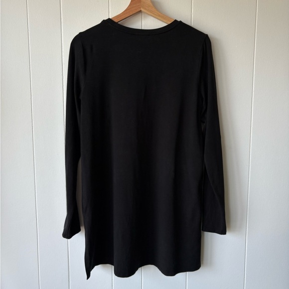 Eileen Fisher Black Long Sleeve Top | Size Small - Picture 5 of 7